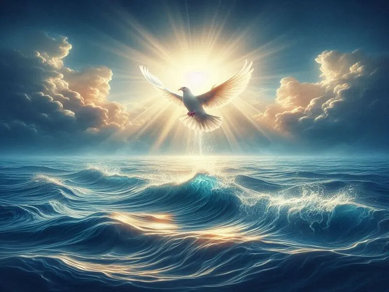 O Espírito Santo sobre as águas